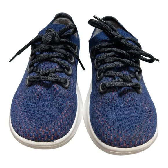 Allbirds Womens Tree Dasher 1 Blue Puukeko White Running Shoe Comfort Sneaker 6 - Picture 2 of 9
